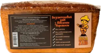 Хліб Riga Хліб з вівсяним борошном безглютеновий 260 г