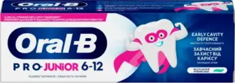 Зубна паста Oral-B Pro-Junior Ніжний Смак дитяча 75 мл