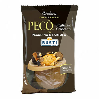 Снеки Busti Peco з сиром Пекоріно DOP з трюфелем (54г)