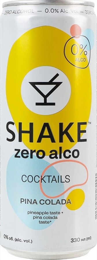 Напій Shake Pina Colada б/а 0,33 л з/б