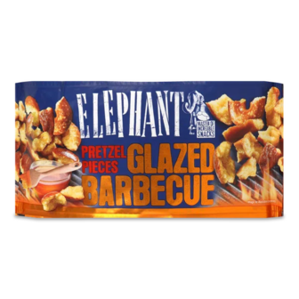 Брецелі Elephant у шматочках глазуроване барбекю (75г)