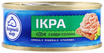 Ікра сайди Водний світ пробійна 100 г (4820088414171)