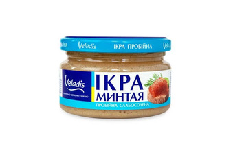 Ікра минтая Veladis пробійна слабосолена 180 г (4820121343468)