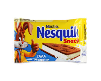 Тістечко Nesquik Nestle з молочною начинкою бісквітне (26г)