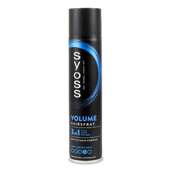 Лак для волосся Syoss Volume 3в1 4 300мл (300мл)