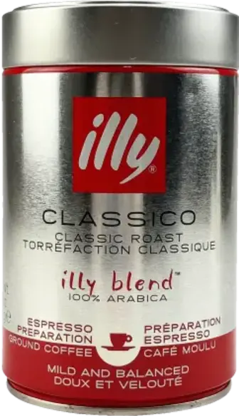 Кава мелена Illy Classico смажена 250 г