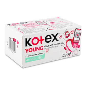 Прокладки щоденні Kotex Young Ultra Slim (40шт)