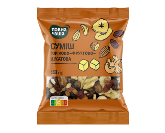 Суміш «Повна Чаша»® горіхово-фруктово-цукатова (150г)