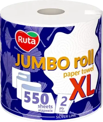 Рушник паперовий Ruta Jumbo XL 2-шаровий 1 шт