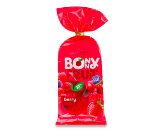Цукерки Roshen BonnyFruit ягідний мікс желейні (200г)