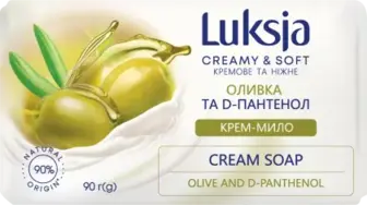 Мило тверде Luksja Оливка та D-пантенол 90 г
