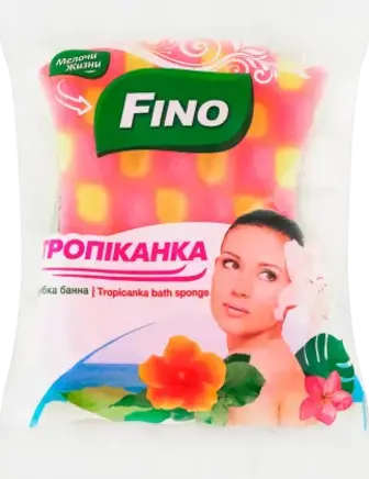 Губка лазнева Мелочи жизни Муза Тропіканка 1 шт