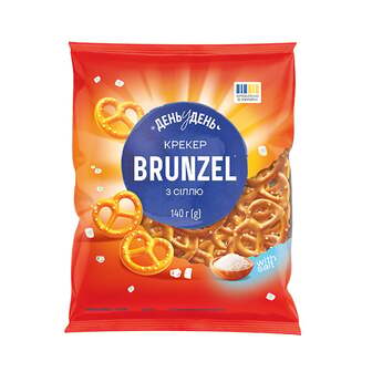 Крeкeр 140 г День у день BRUNZEL з сiллю м/уп 