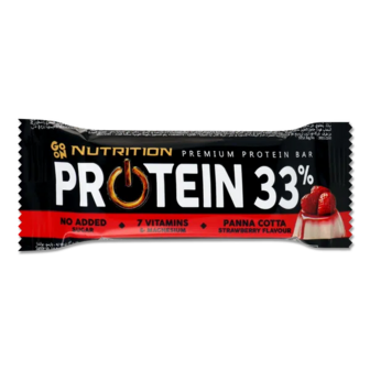 Батончик Go On Nutrition протеїновий панакота-полуниця (50г)