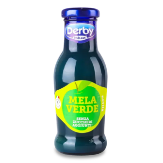 Нектар Derby Blue Зелене яблуко без доданого цукру (200мл)