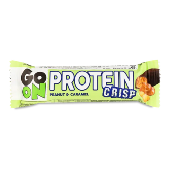 Батончик Go On Protein Crisp Bar Peanut&Caramel (50г)