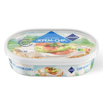 Крем-сир «Премія»® 20%, 135г (135г)