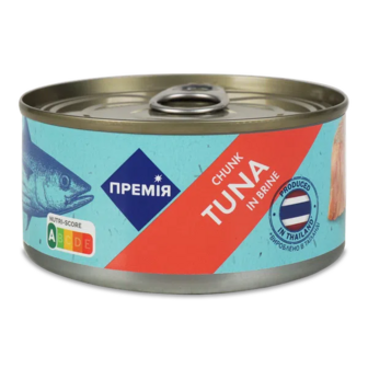 Тунець «Премія»® стерилізований шматочки (185г)