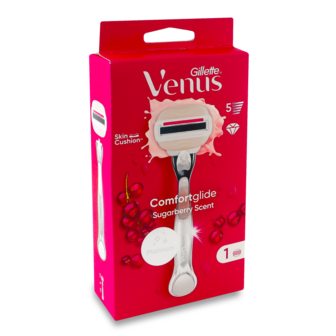 Станок д/гоління Venus 5 Comfortglide Sugarberry+1картридж Gillette