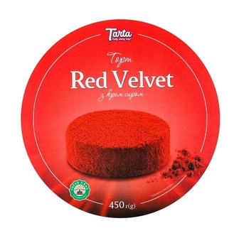 Торт 450г TARTA Red Velvet к/уп 