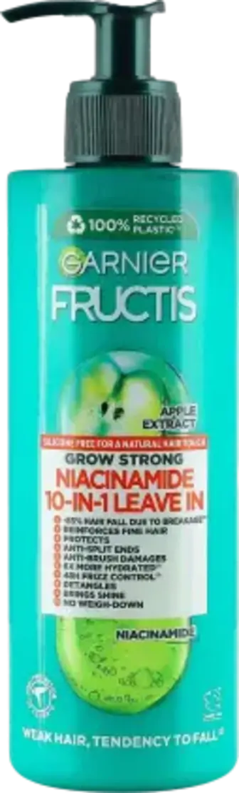 Комплексний засіб Garnier Fructis Ріст на повну силу 10в1 для ослабленого волосся 400 мл