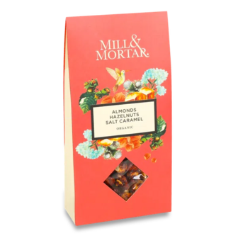 Суміш Mill&Mortar мигдалю і фундуку в солоній карамелі (100г)