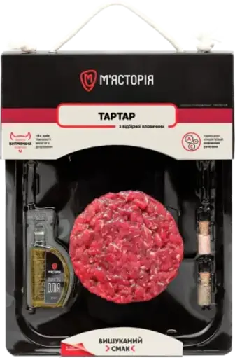 Тартар М'ясторія з відбірної яловичини 135 г