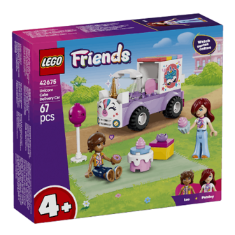 Конструктор LEGO Friends Автомобіль для доставки тортів з єдинорогами 42675 шт