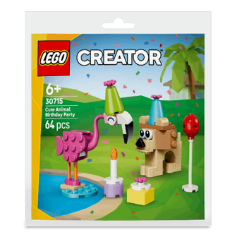 Конструктор LEGO Creator Чарівна вечірка тваринок до дня народження 30715 шт