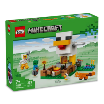 Конструктор LEGO Minecraft Куряча ферма 21585