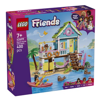 Конструктор LEGO Friends Пляжний будиночок з морськими котиками 42699