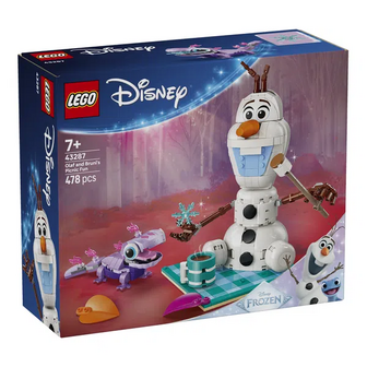 Конструктор LEGO Disney Princess Веселощі на пікніку Олафа та Бруні 43287