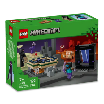Конструктор LEGO Minecraft Подорож до Нижнього світу та Порталу до Краю 21584