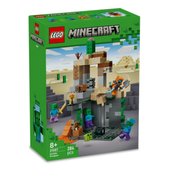 Конструктор LEGO Minecraft Підземелля зомбі 21587