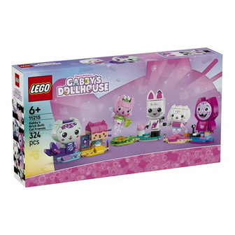 Конструктор LEGO Gabby's Dollhouse Друзі-коти Ґаббі з кубиків 11215