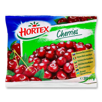 Вишня Hortex без кісточки заморожена 300 г (5900477003854)