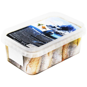 Оселедець Fish Port філе-шматочки з морквою по-корейськи 470 г (4820272061808)