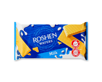 Вафлі Roshen Wafers молоко (216г)