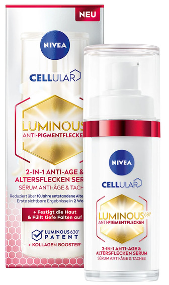 Сироватка антивікова Nivea Cellular Luminous630 2-в-1 30 мл (4006000018089)