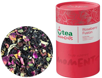 Чай чорний Tea Moments Roseberry Fusion 70 г (4823118607062)