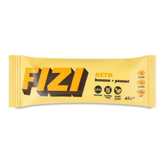 Батончик Fizi Banana peanut протеїновий (45г)