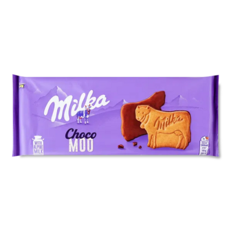 Печиво Milka Choco Moo вкрите молочним шоколадом (120г)
