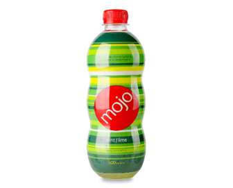 Напій соковмісний Mojo М'ята-лайм безалкогольний сильногазований (0,5л)