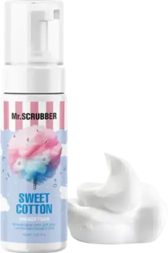 Пінка для душу Mr.Scrubber Sweet Cotton Парфумована з ароматом солодкої вати 280 мл