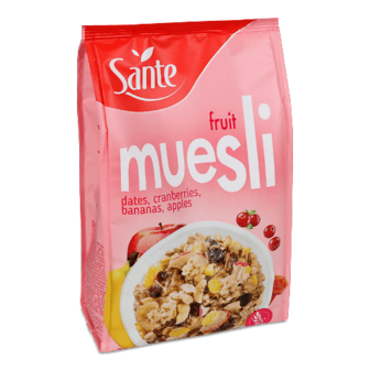 Мюслі Sante фруктові 350г (350г)
