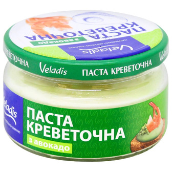 Паста Veladis креветочная с авокадо, 160 г