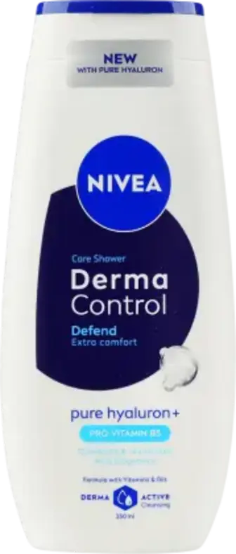 Гель для душу Nivea Дерма контроль Захист та екстракомфорт 250 мл