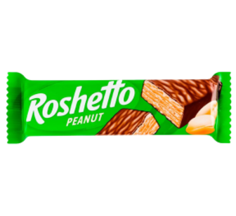 Вафлі Roshen Roshetto Peanuts 34г