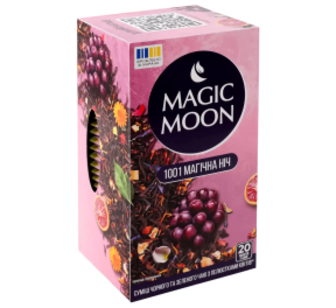 Чай Magic Moon Магічна ніч чор/зел.чаю 20ф/п