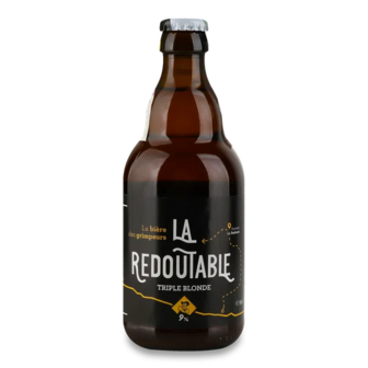 Пиво La Redoutable світле нефільтроване (0,33л)